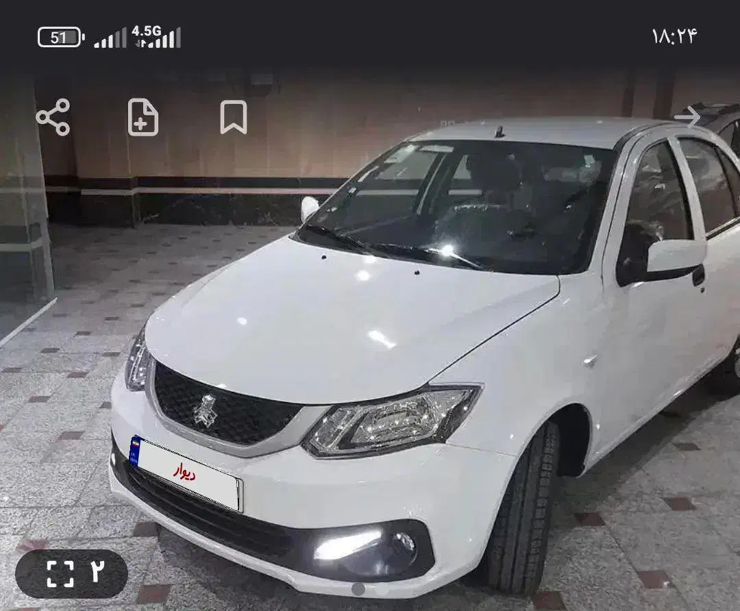 ساینا دوگانه سوز صفر|خودرو سواری و وانت|شیراز, شهرک استقلال|دیوار