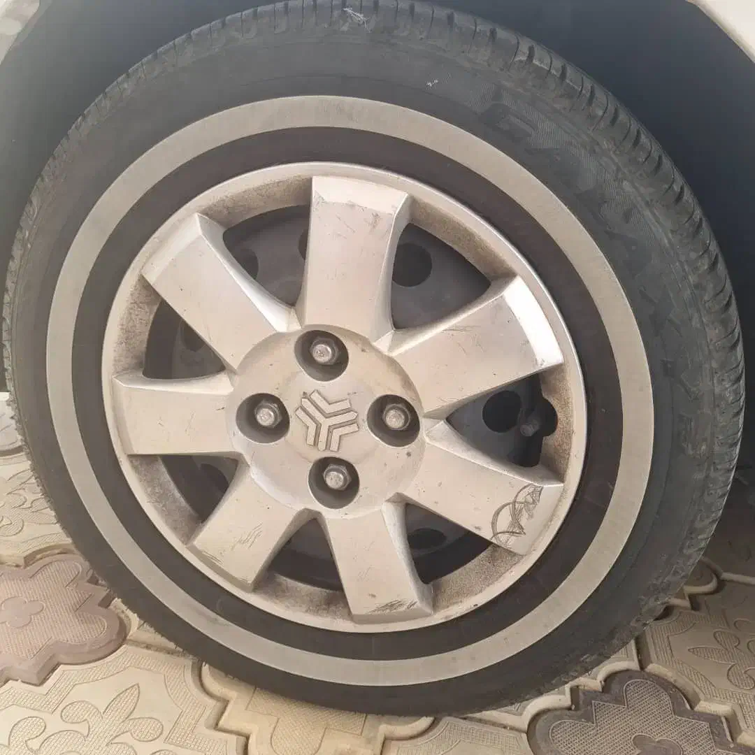 معاوضه ۴عددرینگ ۱۳با لاستیک ۱۷۵۷۰۱۳با لاستیک ۱۴|قطعات یدکی و لوازم جانبی|تهران, دردشت|دیوار