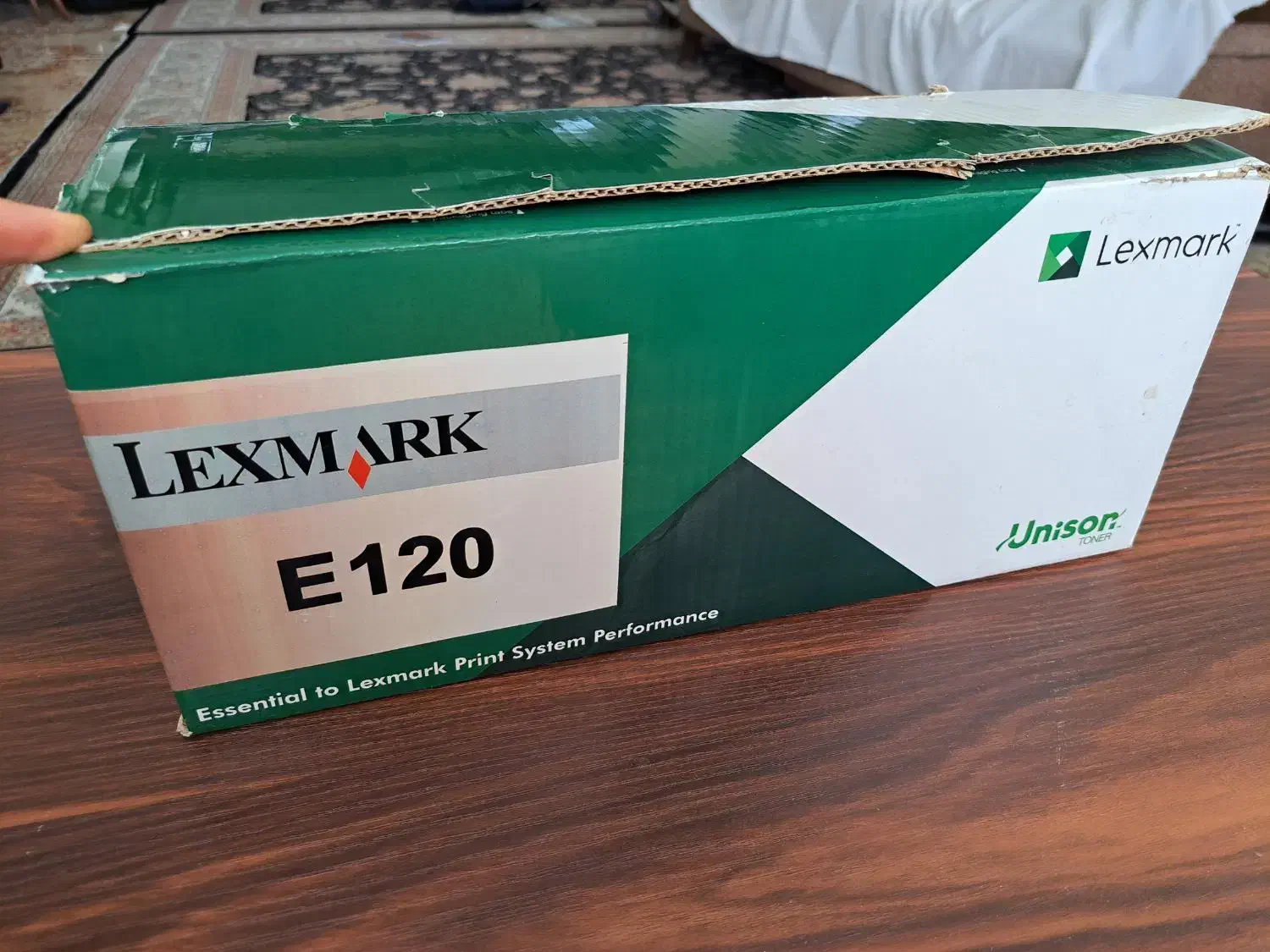 کارتریج و درام،  پرینتر لکسمارک مدل E120|پرینتر، اسکنر، کپی، فکس|صحنه, |دیوار