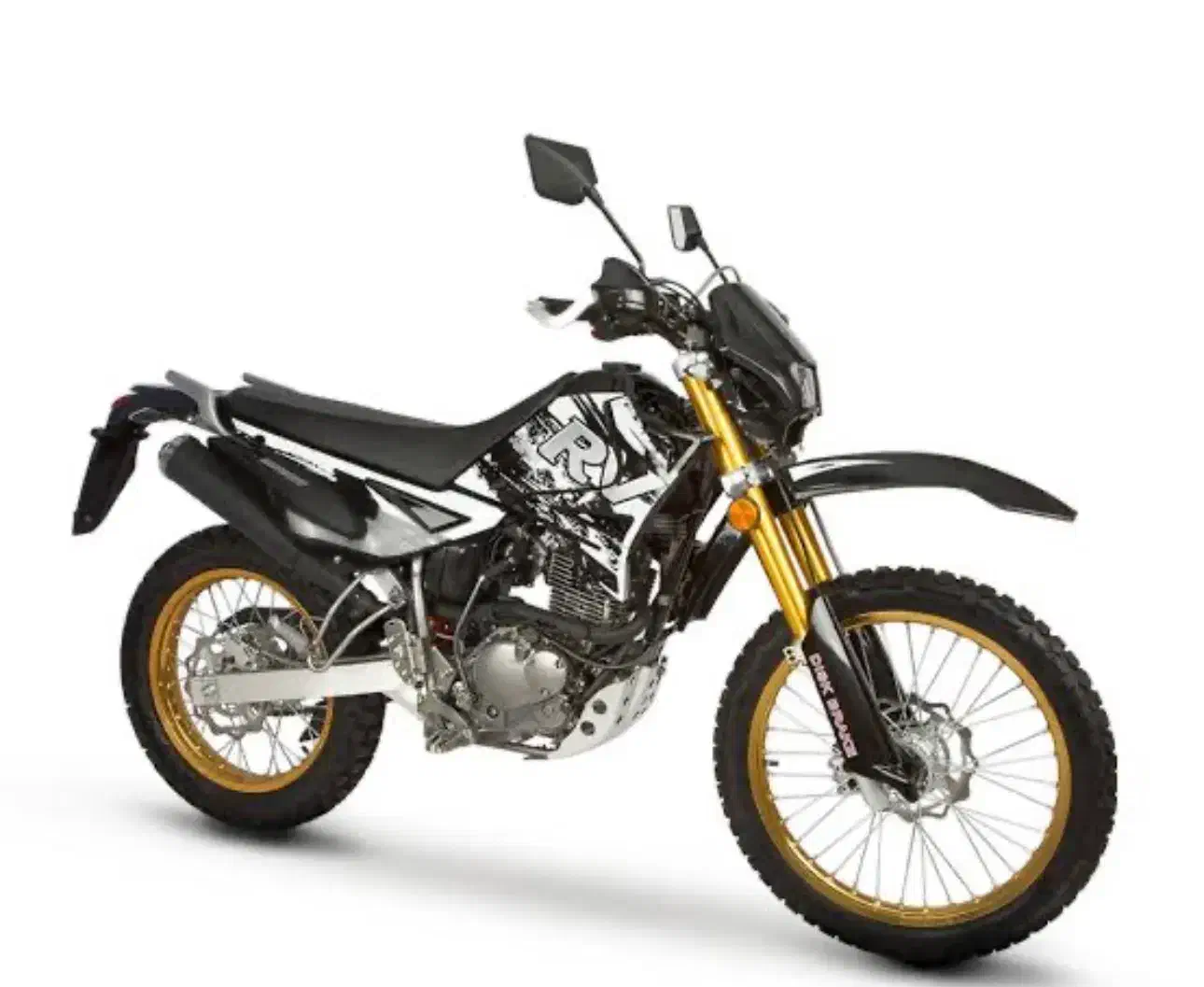 موتور سیکلت تریل روان صفر خشک مشکی طلایی گارانتی|موتورسیکلت|کرج, فاز ۳ مهرشهر|دیوار