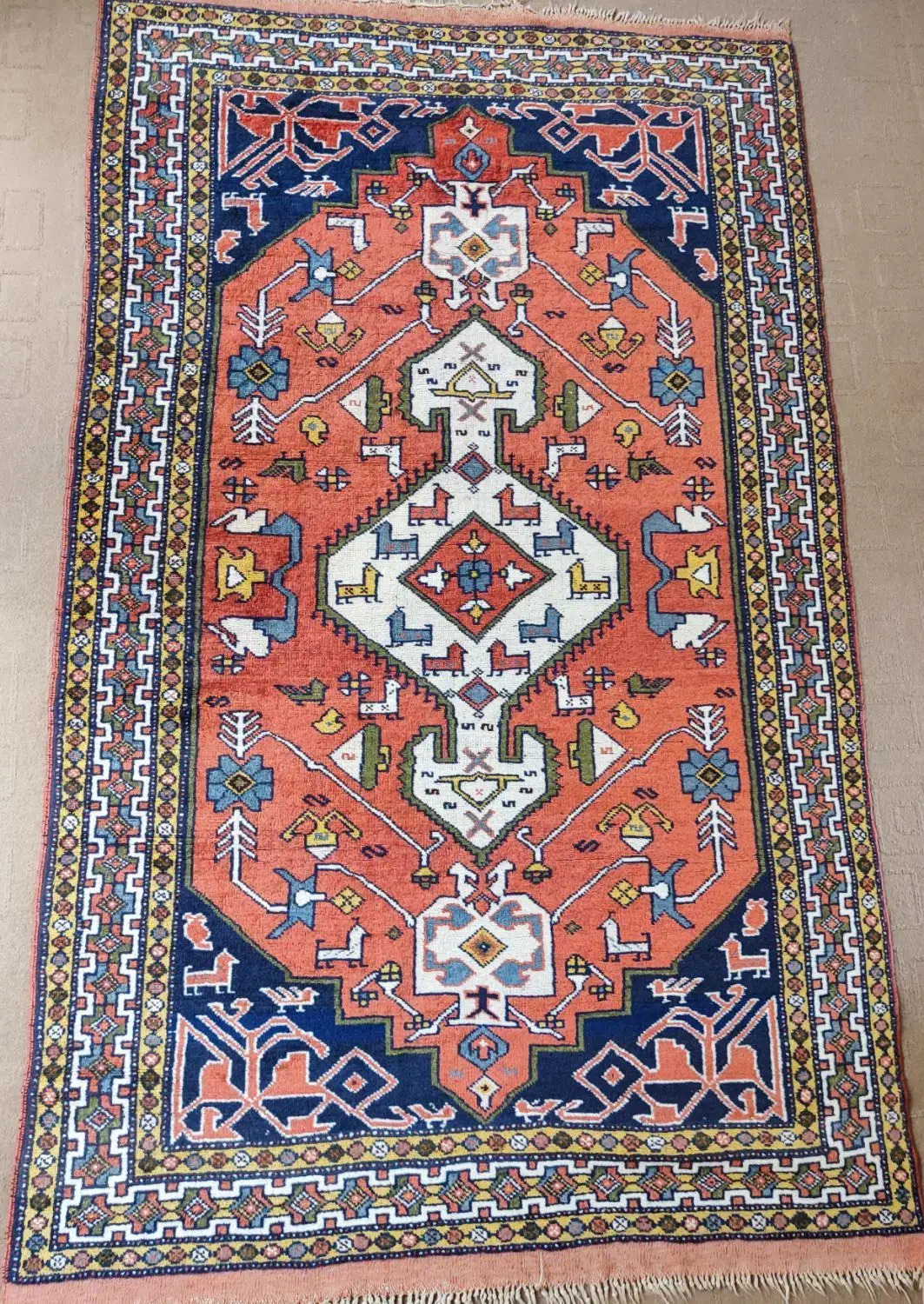 فرش دستباف|فرش|شیراز, قصرالدشت|دیوار