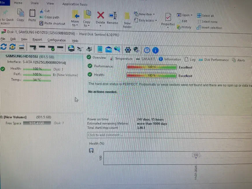 هارد یک ترا زیر یکسال کار|قطعات و لوازم جانبی رایانه|اسلام‌شهر, شهرک مفیدی|دیوار