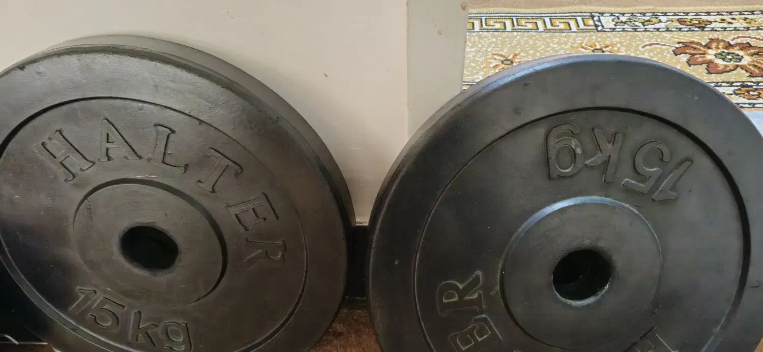 صحفه هالتر بدنسازی باشگاهی و خانگی|تجهیزات ورزشی|گرمی, |دیوار