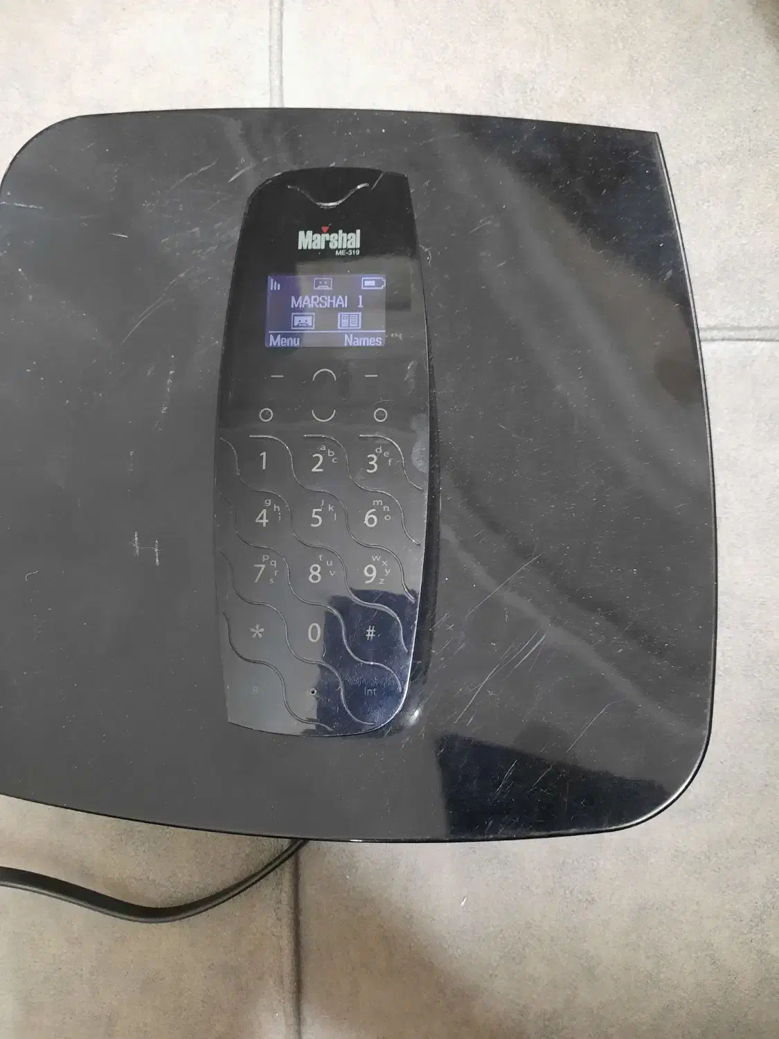 تلفن بیسیم لمسی مارشال|تلفن رومیزی|تهران, وحیدیه|دیوار