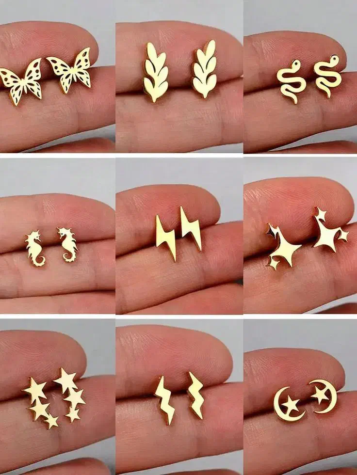 گوشواره نقره میخی|جواهرات|تهران, جنت‌آباد شمالی|دیوار