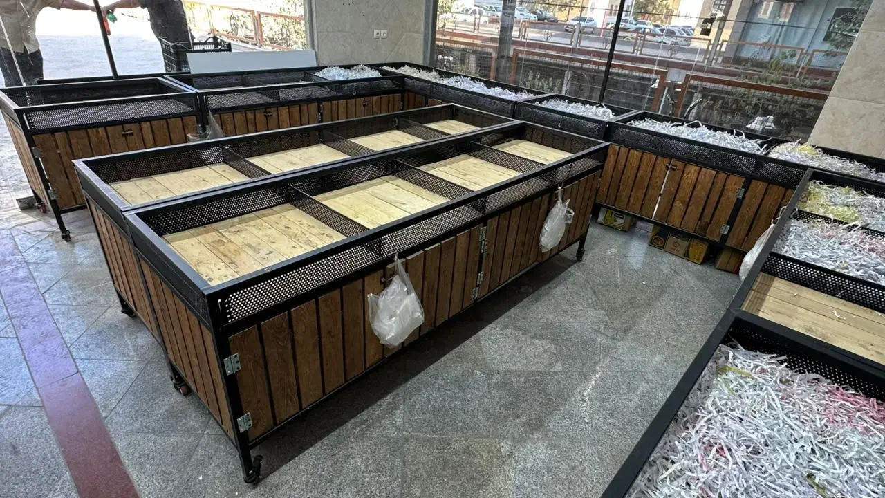 قفسه میوه فروشی|فروشگاه و مغازه|اندیشه, اندیشه فاز ۴|دیوار