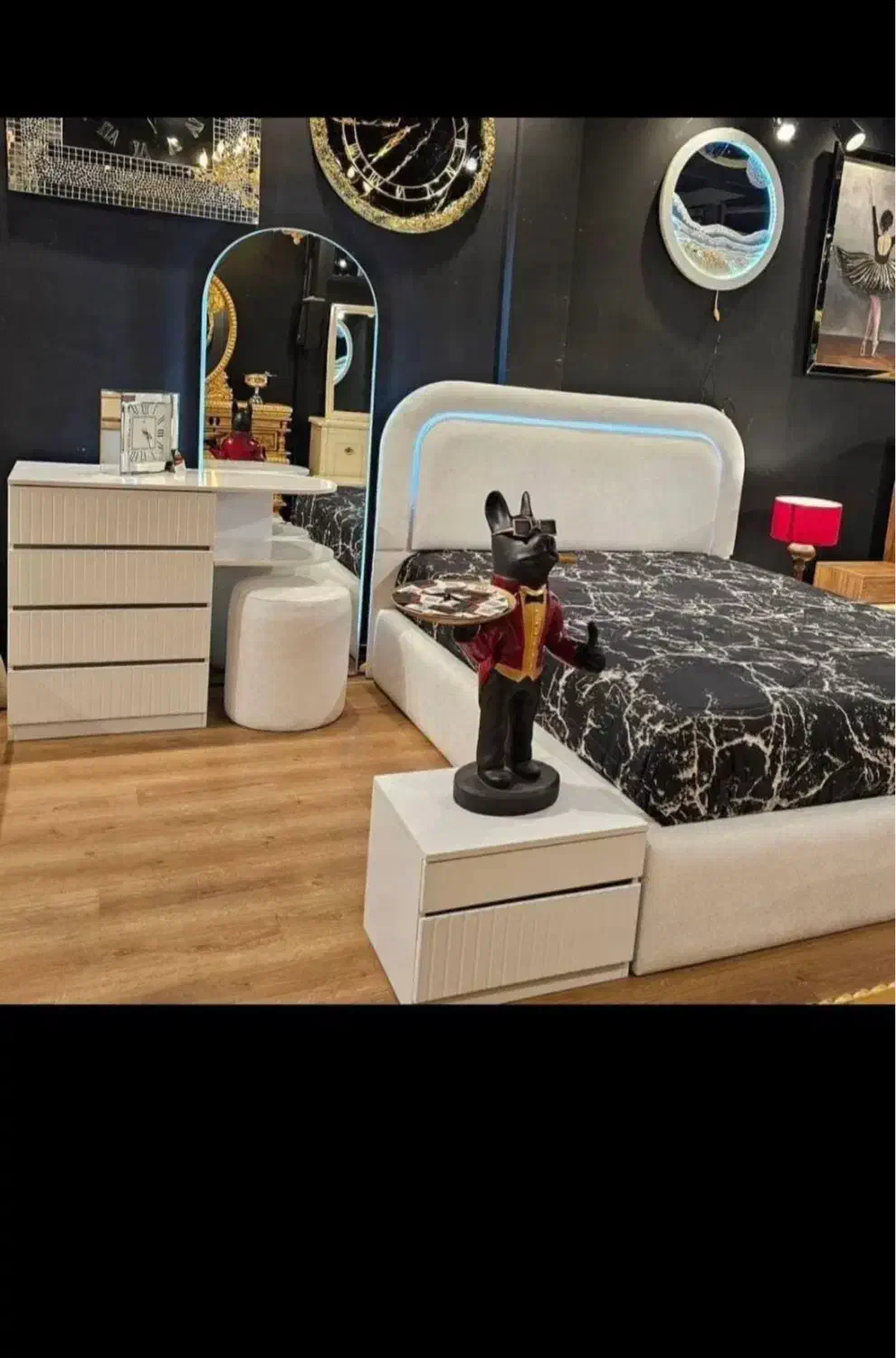 سرویس خواب کامل تدی|تخت و سرویس خواب|یزد, |دیوار