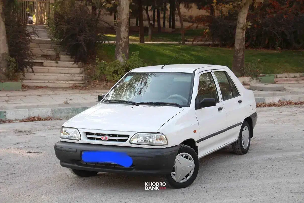 معاوضه خودرو پراید ۹۶ فقط با ۴۰۵ slx ۱۸۰۰ سفید|خودرو سواری و وانت|بیرجند, |دیوار