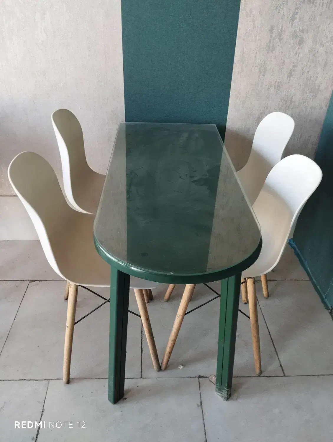 فروش دو دست میزو صندلی ۴ نفره|کافی‌شاپ و رستوران|فردوس (خراسان), |دیوار