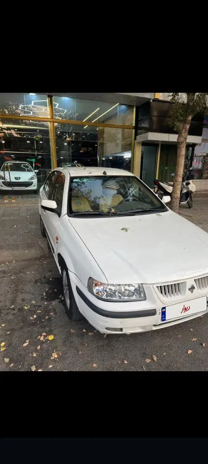 سمند سفید مدل 91|خودرو سواری و وانت|ری, شهادت|دیوار