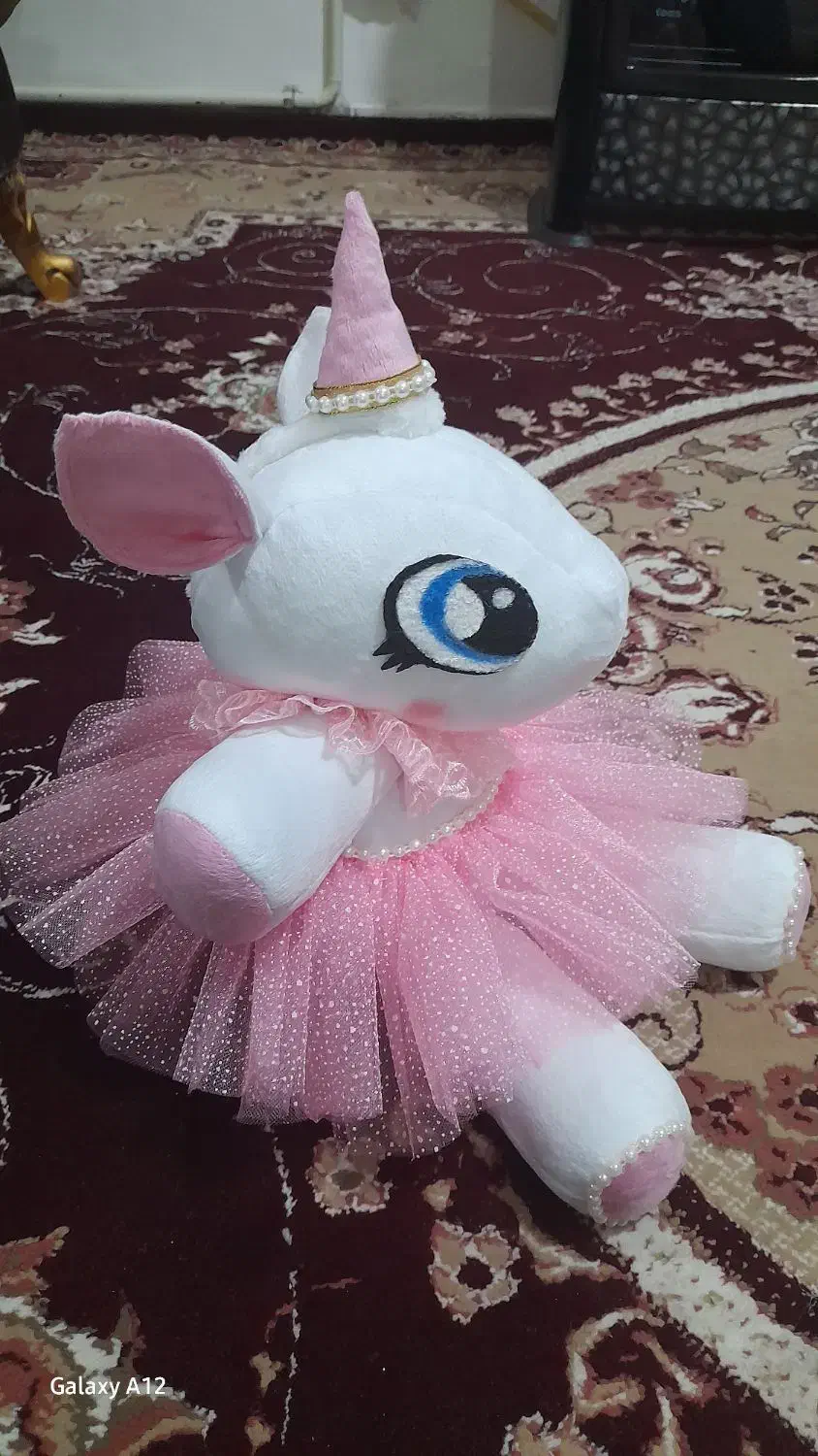 عروسک یونیکورن تک شاخ|اسباببازی بچه|مهربان, |دیوار