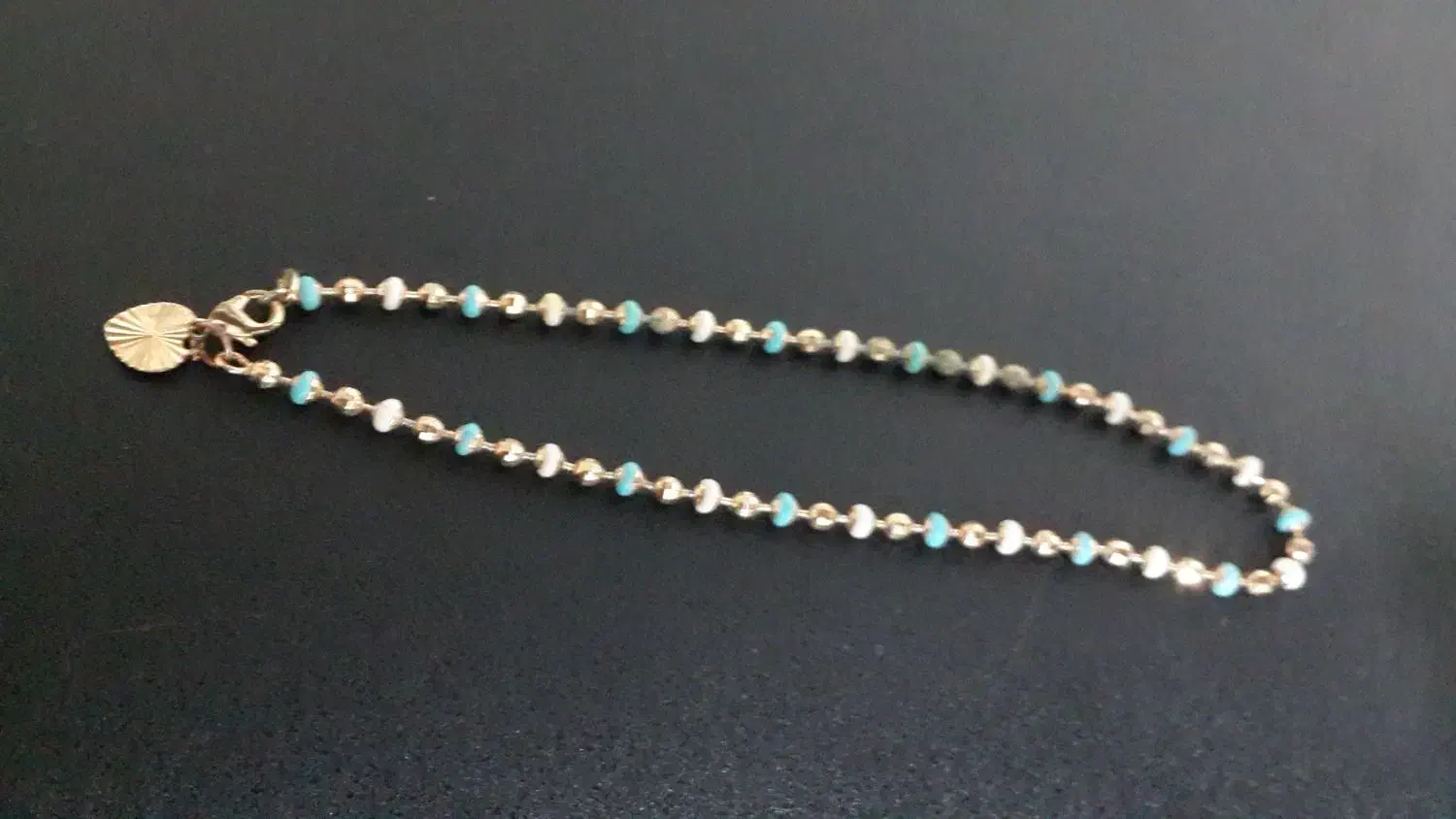 پابنده شیک.سنگ فیروزه.ابکاری شده|جواهرات|پاکدشت, پاکدشت (مامازند)|دیوار