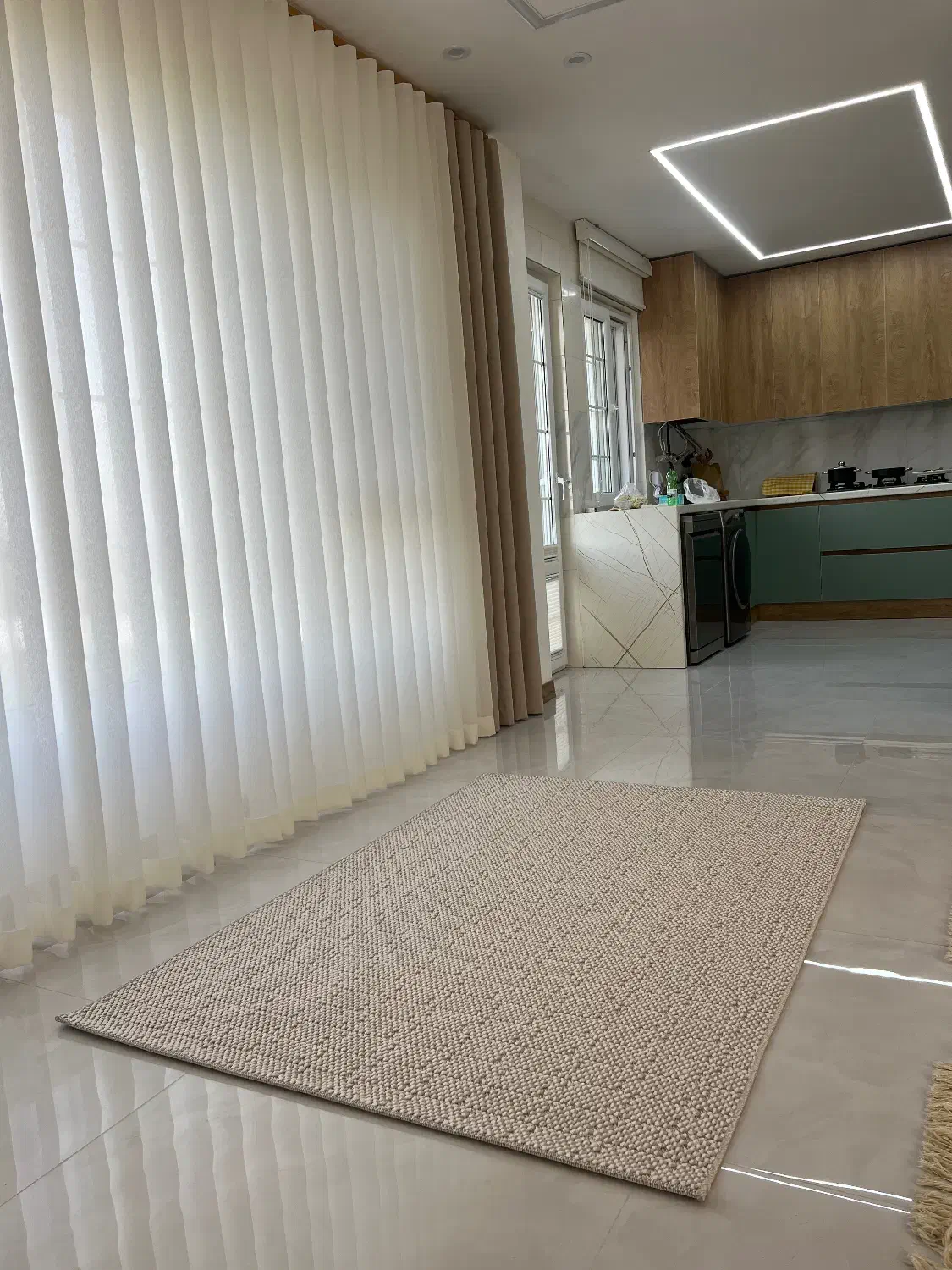 فرش125در180|فرش|آستانه اشرفیه, |دیوار