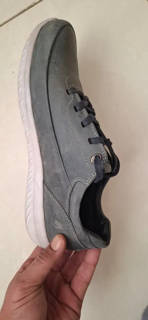 کفش چرمی اسپرت رنگ طوسی|کیف، کفش، کمربند|بروجرد, |دیوار