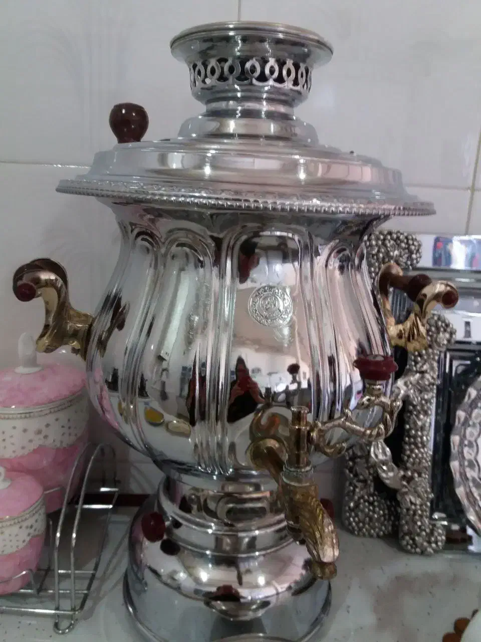 سماور|سماور، چای‌ساز، قهوه‌ساز|جوانرود, |دیوار