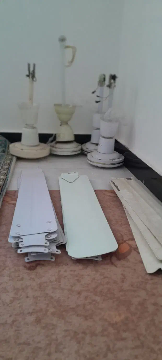 ۴عدد پنکه سقفی سالم|پنکه و تصفیه‌کنندهٔ هوا|اهواز, کوی مهدیس|دیوار