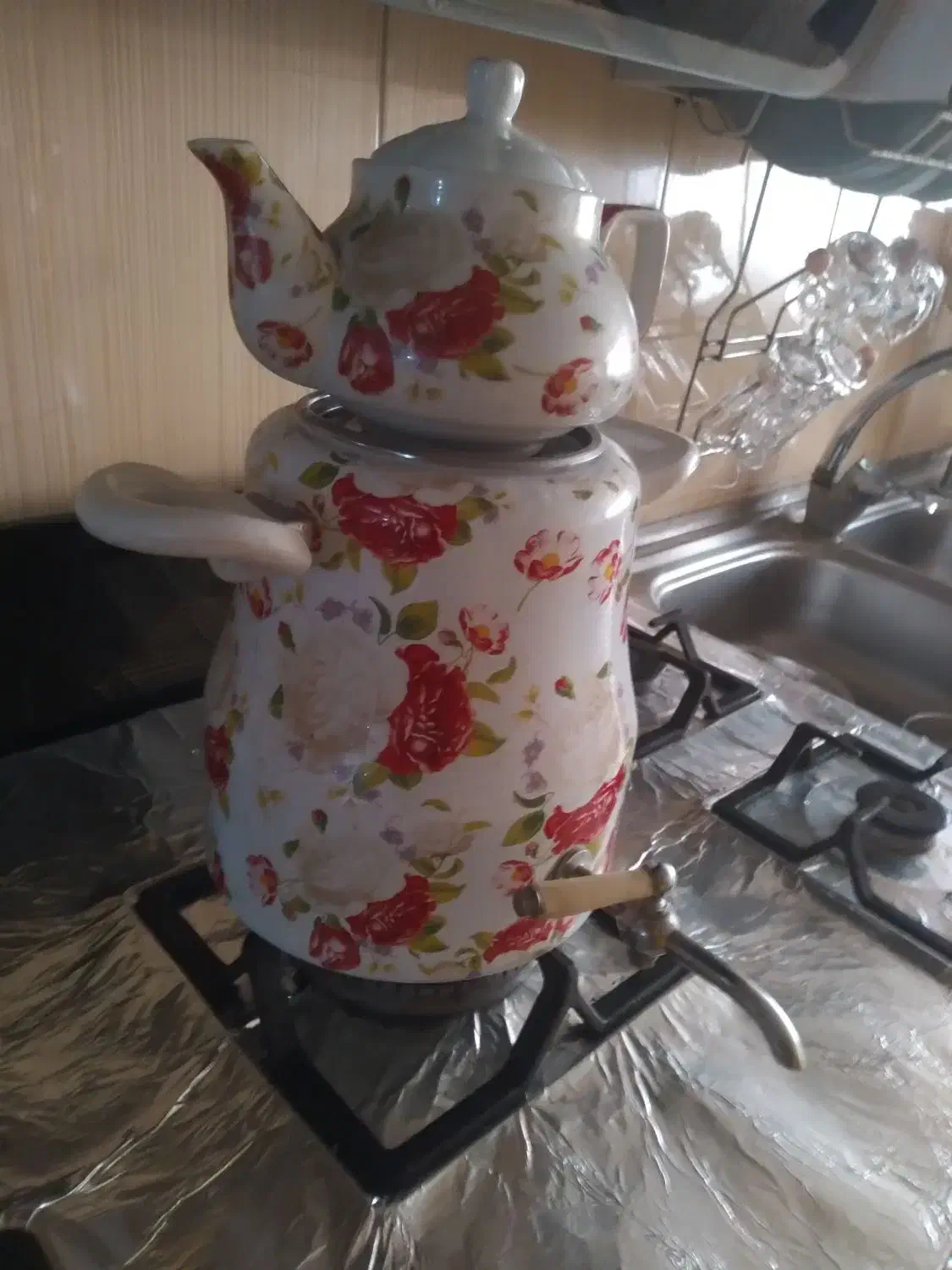 سماور|سماور، چای‌ساز، قهوه‌ساز|قم, علی آباد سعدگان|دیوار