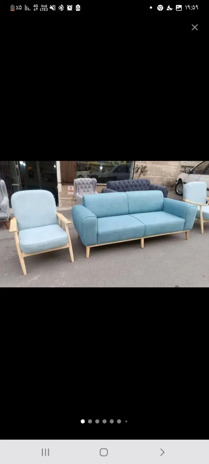 مبل راحتی مینیمال|مبلمان خانگی و میز عسلی|قم, زند آباد|دیوار