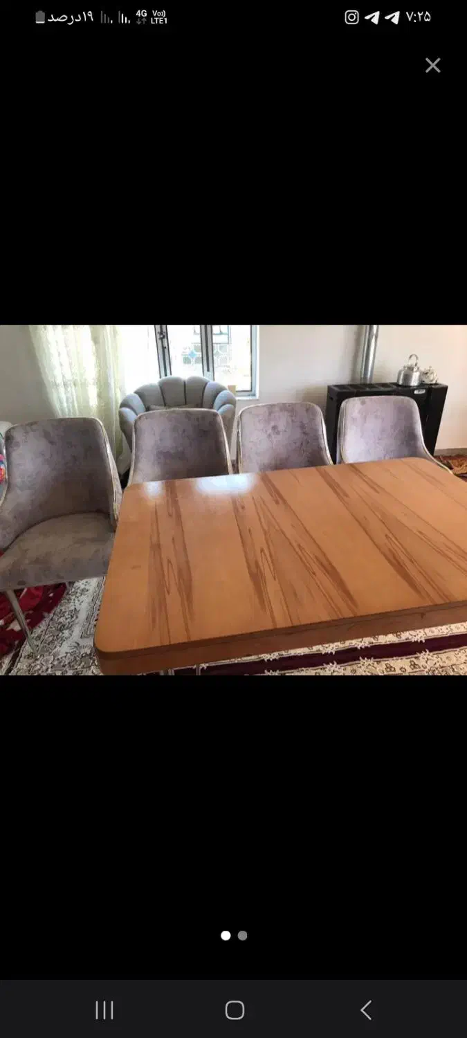 میز ناهار خوری ۴ نفره|میز و صندلی غذاخوری|تالش, هشتپر|دیوار