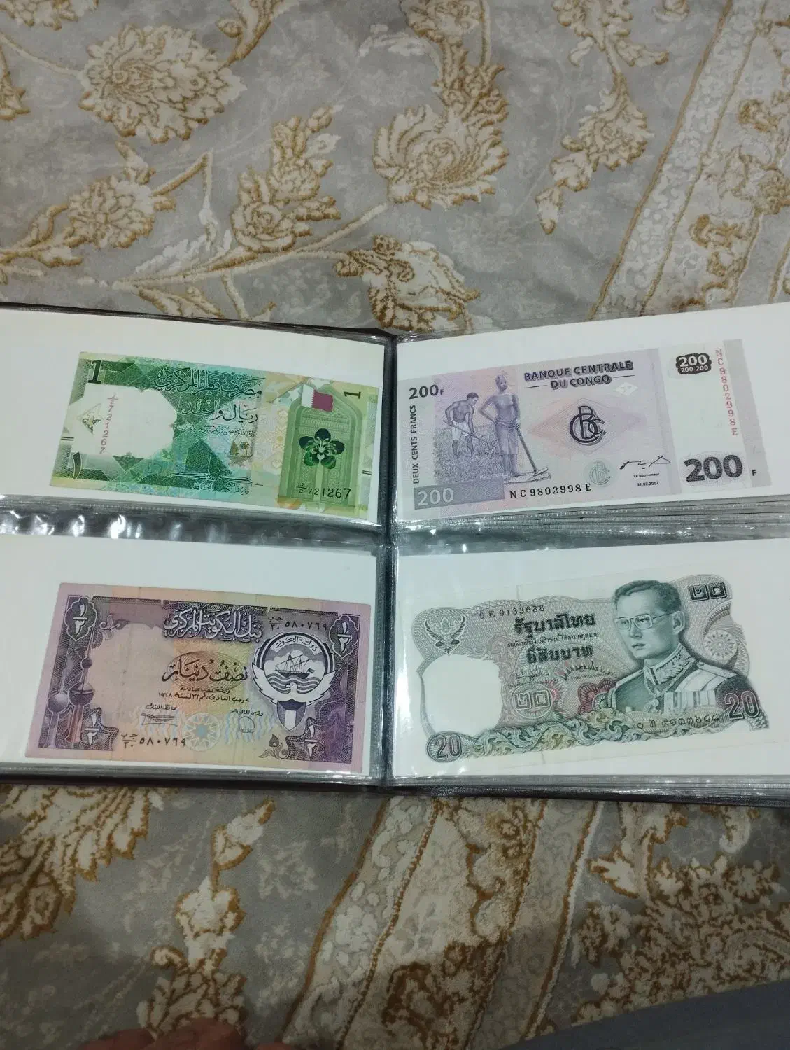 آلبوم اسکناس۷۸عددی ازبهترین کشورهای جهان|کلکسیون سکه، تمبر، اسکناس|بانه, |دیوار