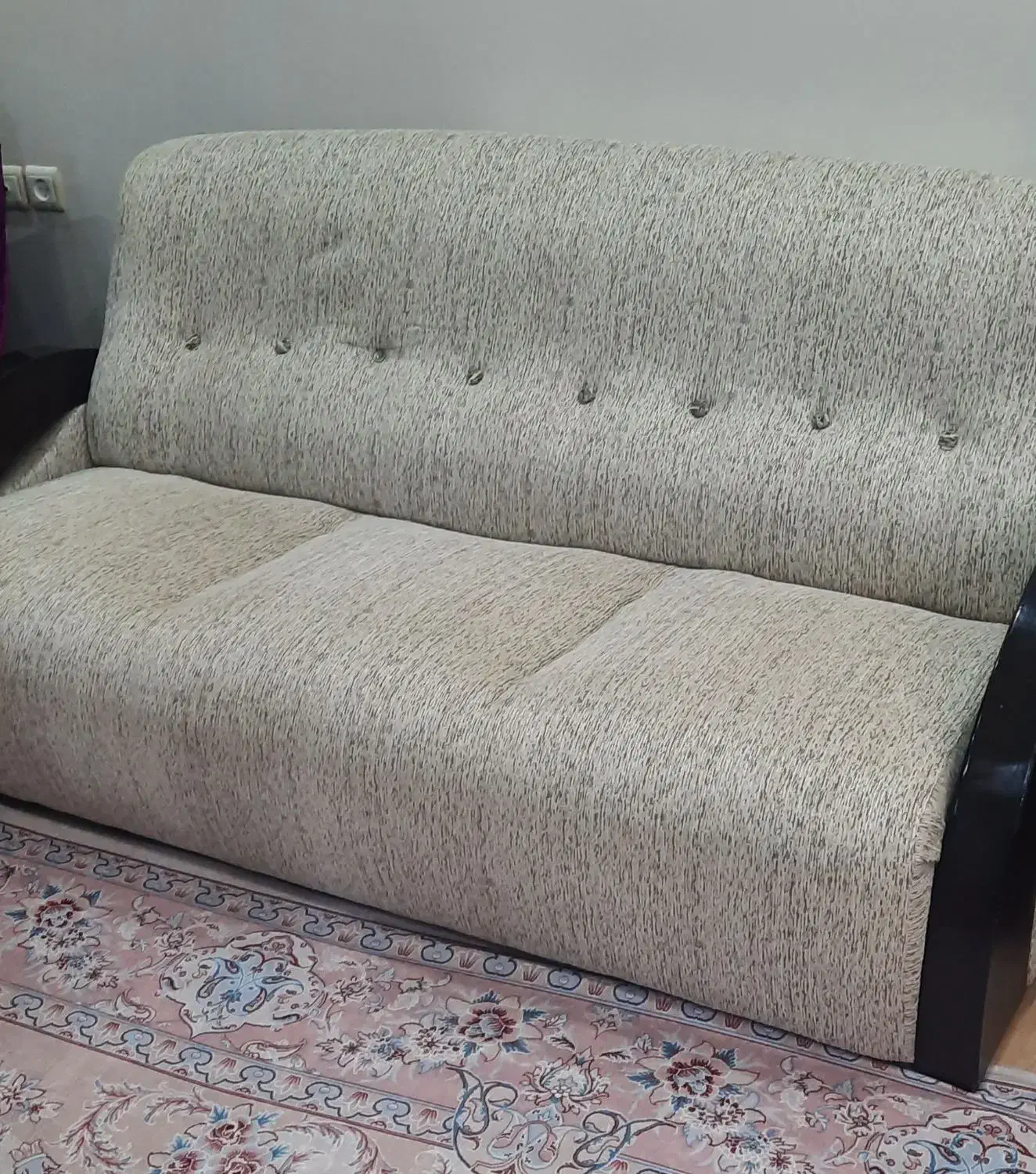 مبل راحتی پارچه ای(کاناپه) ۷نفره با میز پذیرایی|مبلمان خانگی و میز عسلی|بابل, |دیوار