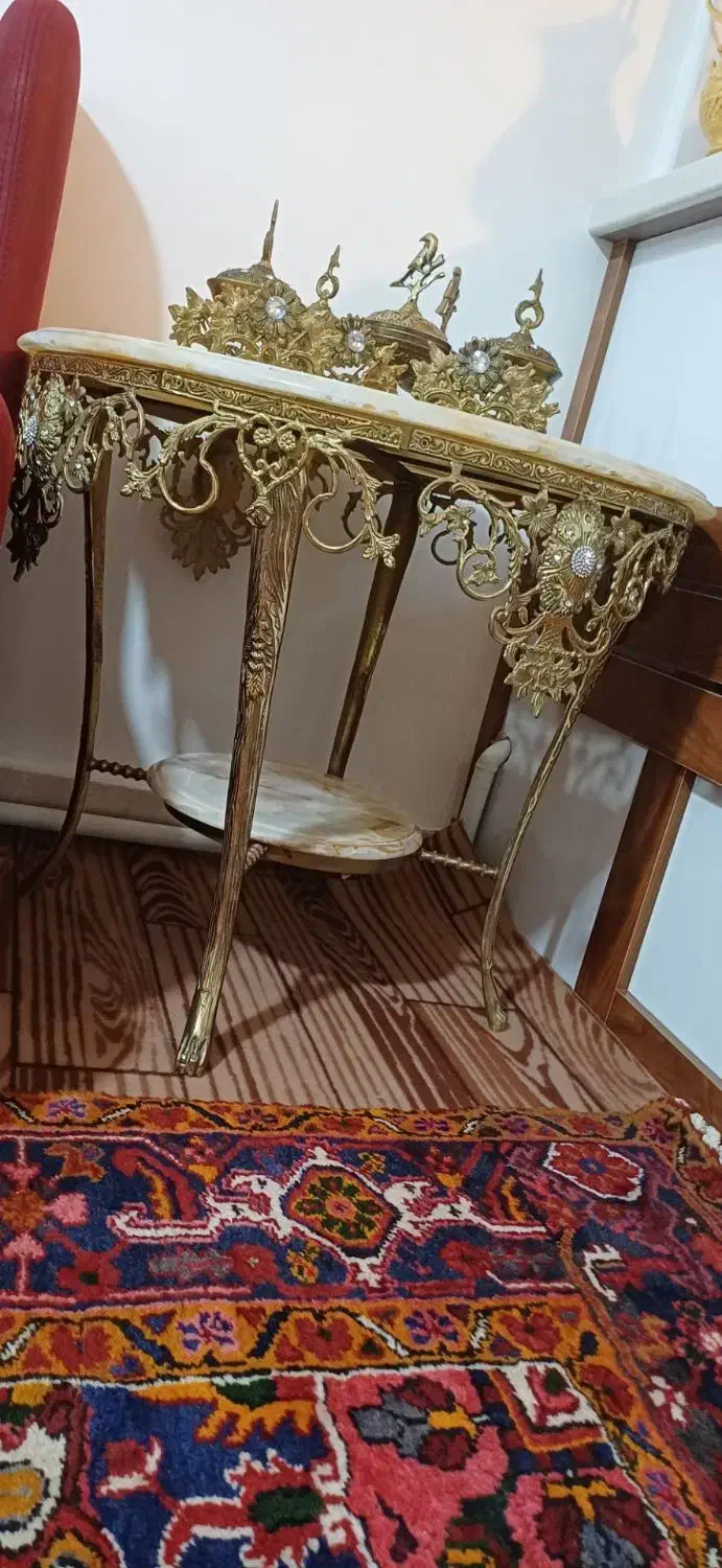 میز برنز 80|صنایع دستی و سایر لوازم تزئینی|تبریز, |دیوار