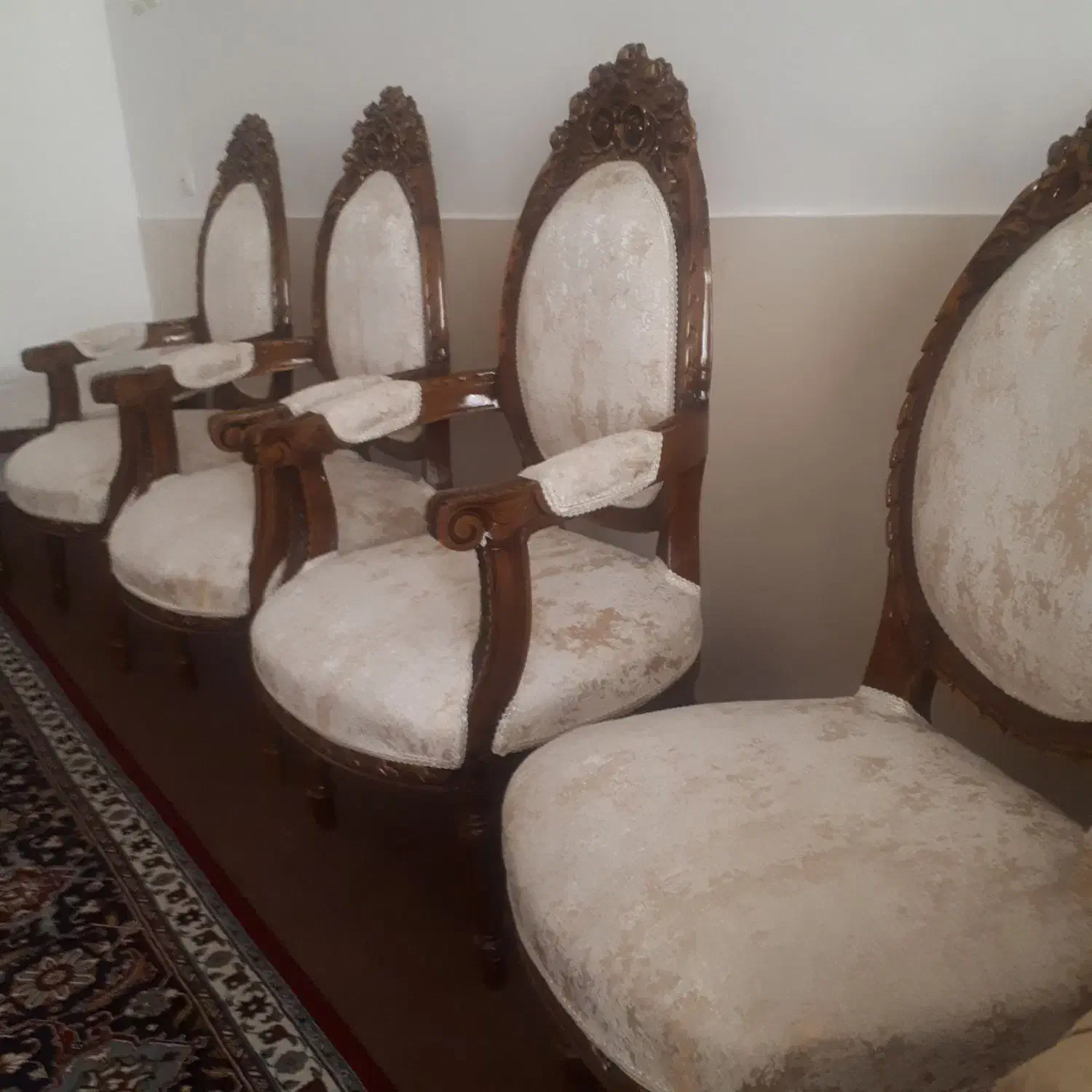 یک دست مبل استیل ۹ نفره استفاده نشده نو ۵۵ میلیون|مبلمان خانگی و میز عسلی|لار, |دیوار