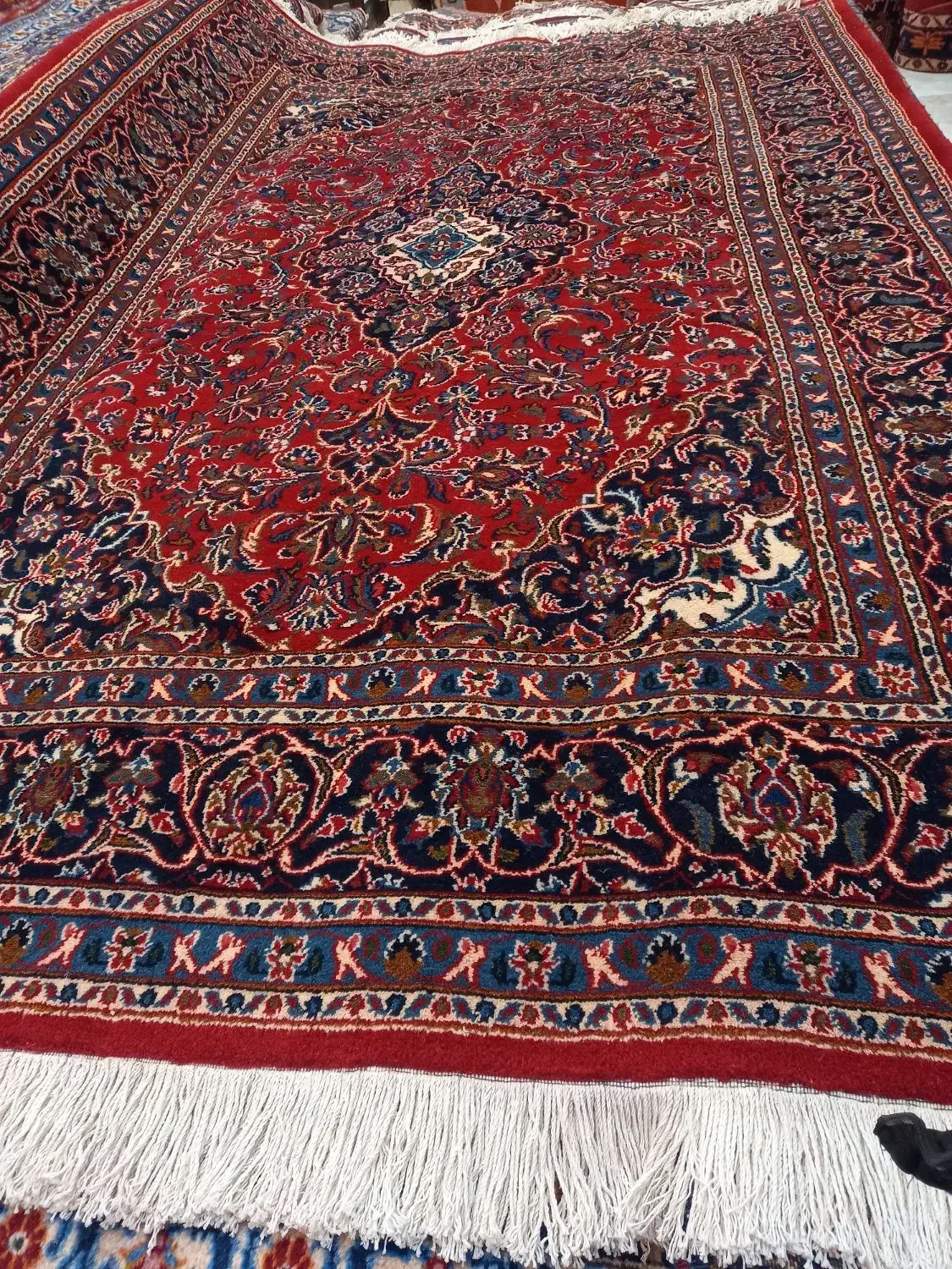 یک جفت (۲عدد) شش متره در حد نو|فرش|میانه, |دیوار