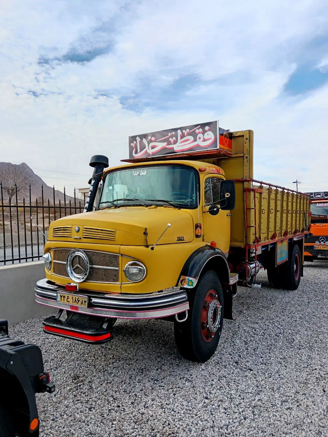 بنز تک باری مونتاژ خارج مدل 1977 استثنایی|خودرو سنگین|تیران, |دیوار