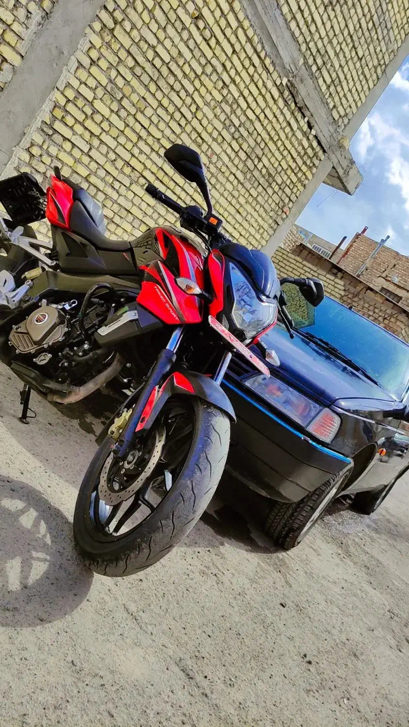 ns200 ان اس مدل 95|موتورسیکلت|کاشان, لتحر|دیوار