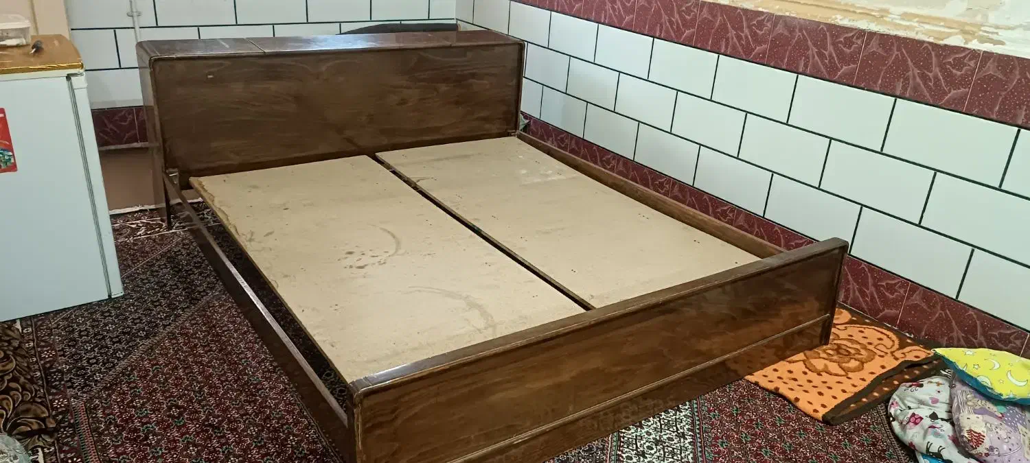 تخت دو نفره|تخت و سرویس خواب|کارون, |دیوار