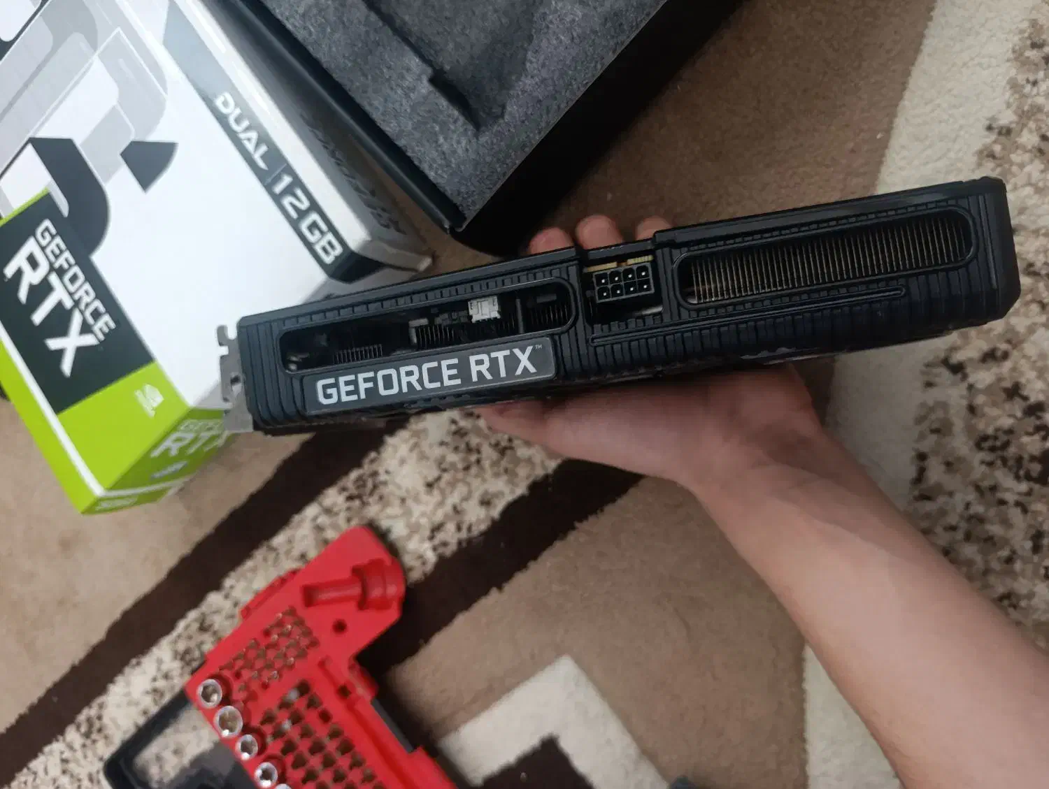 rtx3060 حافظه ۱۲ گیگ|قطعات و لوازم جانبی رایانه|آستارا, |دیوار