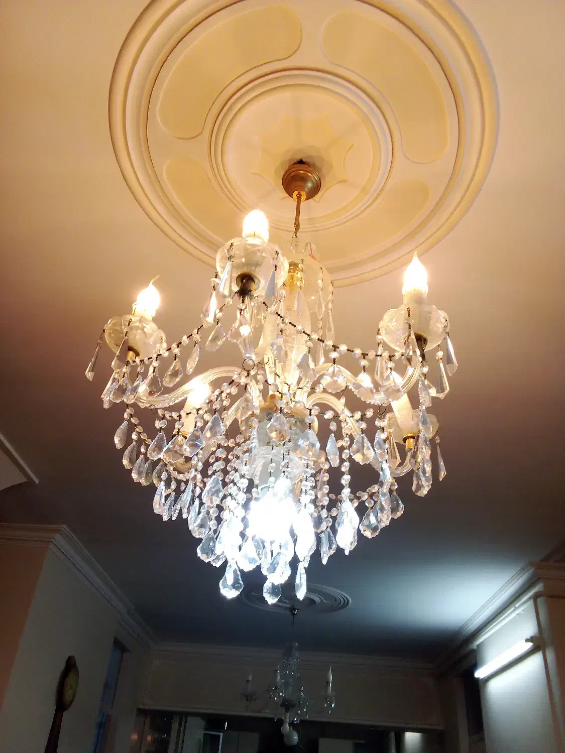 لوستر|لوستر و چراغ آویز|زنجان, |دیوار