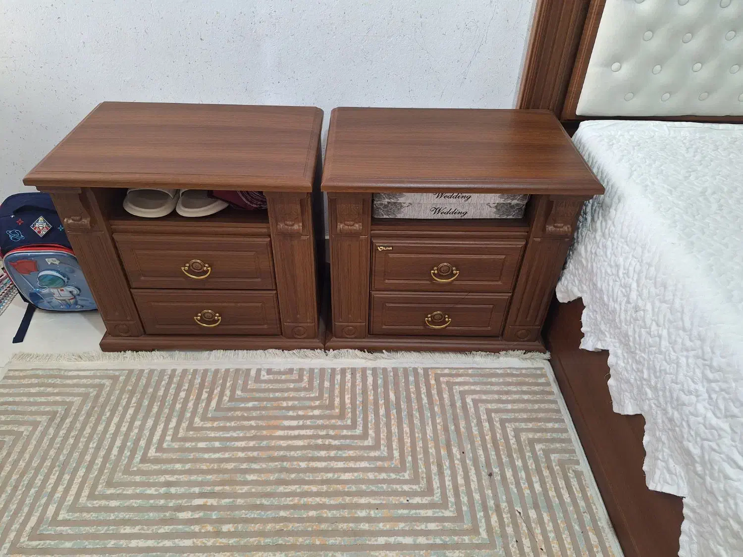 سرویس خواب ترک اچ دی اف ویونا|تخت و سرویس خواب|محمدیه-قزوین, |دیوار