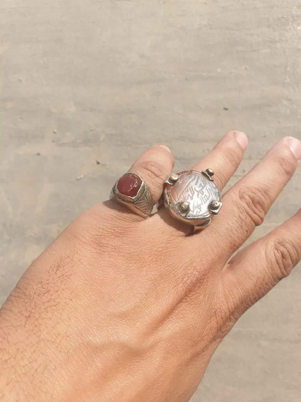 انگشتر خط کمانچه یمن فوق قدیم|جواهرات|اهواز, پردیس|دیوار