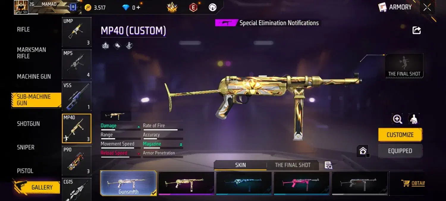 اکانت فری فایر|کنسول، بازی ویدئویی و آنلاین|دزفول, |دیوار