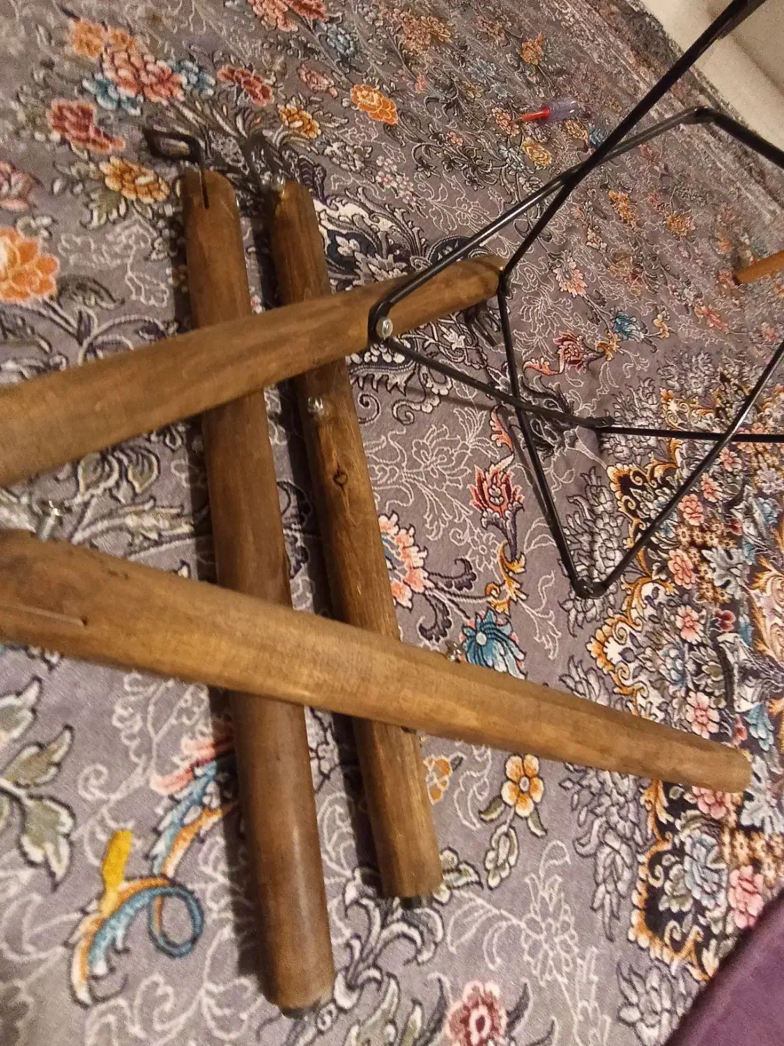 پایه صندلی چوبی ایفلی|صندلی و نیمکت|تبریز, |دیوار