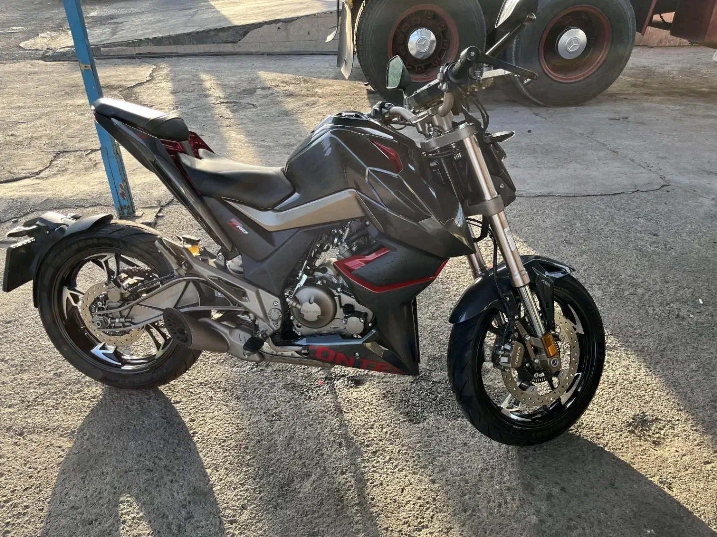 فروش اقساطی زونتس z2 155u|موتورسیکلت|لاهیجان, شیشه گران|دیوار