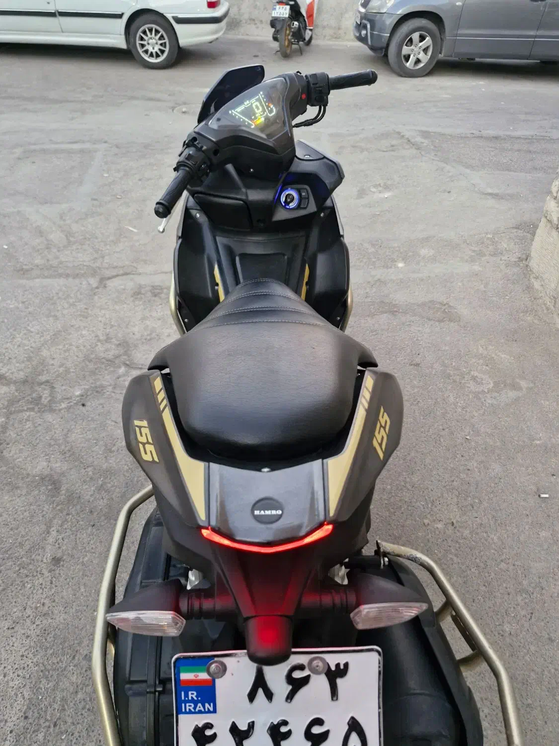 موتور ایروکس ۱۵۵|موتورسیکلت|اصفهان, خانه اصفهان|دیوار