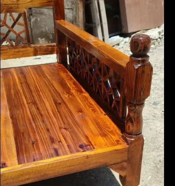 تخت سنتی با چوب روس|تخت و سرویس خواب|مشهد, آزادشهر|دیوار