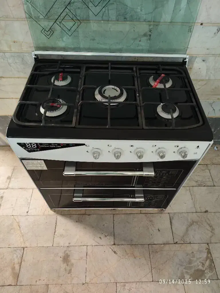 اجاق گاز چهار درب شیشه ای نشکن سکوریت|اجاق گاز و لوازم برقی پختوپز|تهران, افسریه جنوبی|دیوار