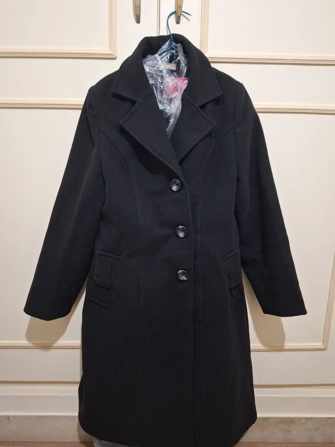 پالتو مشکی پشمی|لباس|تهران, سید خندان (جلفا)|دیوار