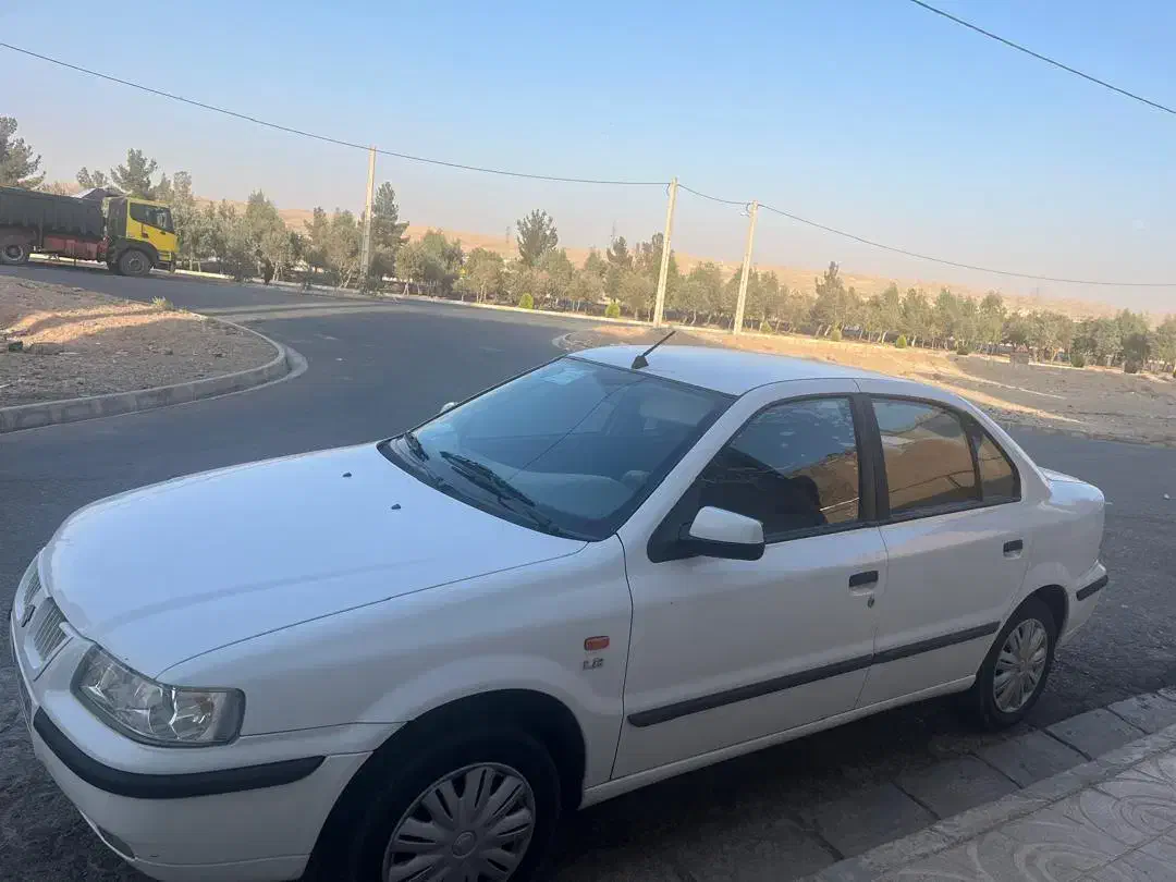 فروش سمند سفید مدل ۹۵|خودرو سواری و وانت|ایوانکی, |دیوار