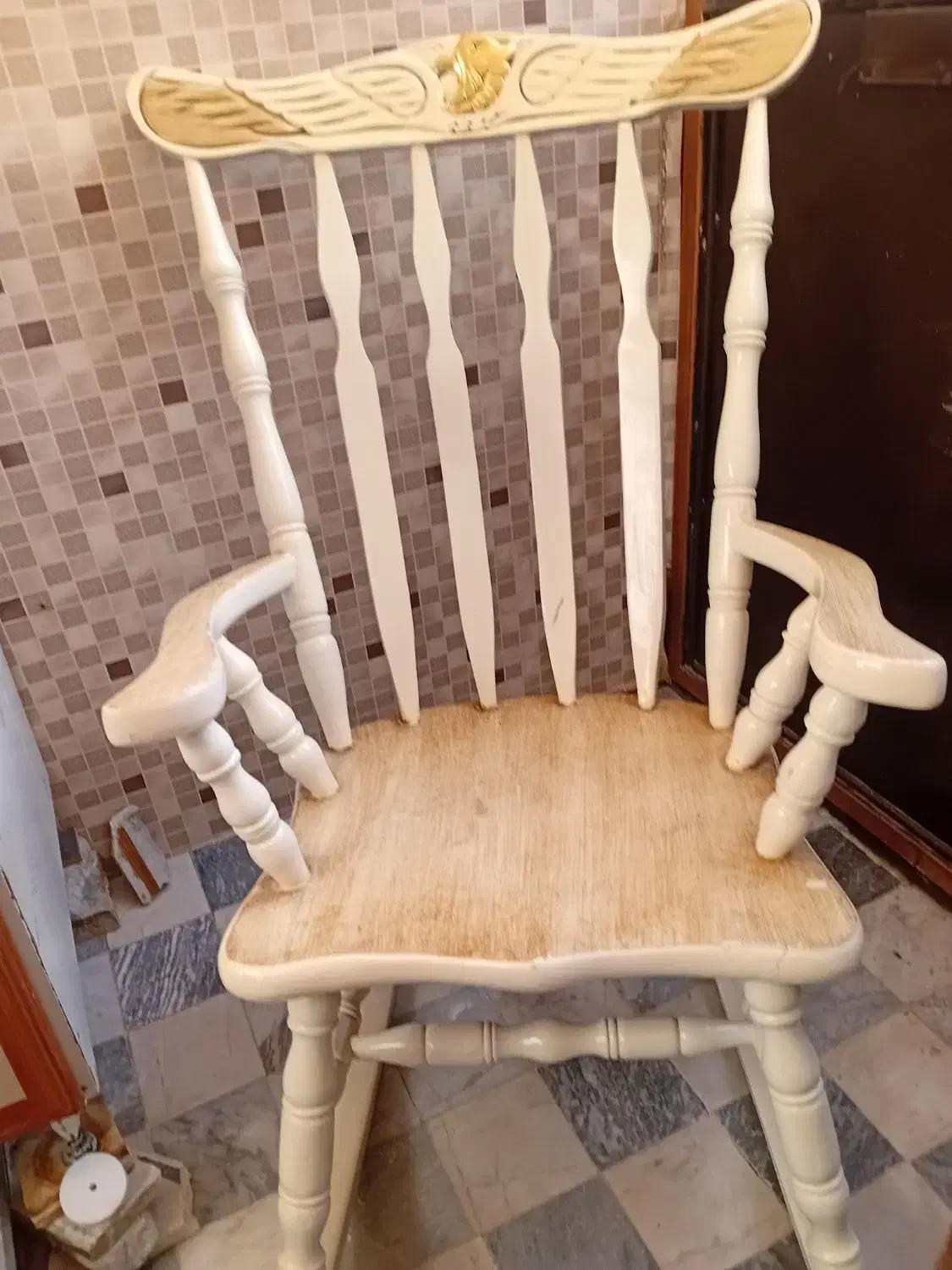 صندلی مادربزرگ|مبلمان خانگی و میز عسلی|ملایر, |دیوار