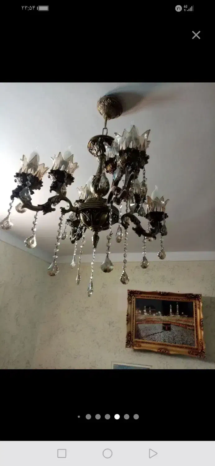 لوستر|لوستر و چراغ آویز|تهران, صد دستگاه|دیوار