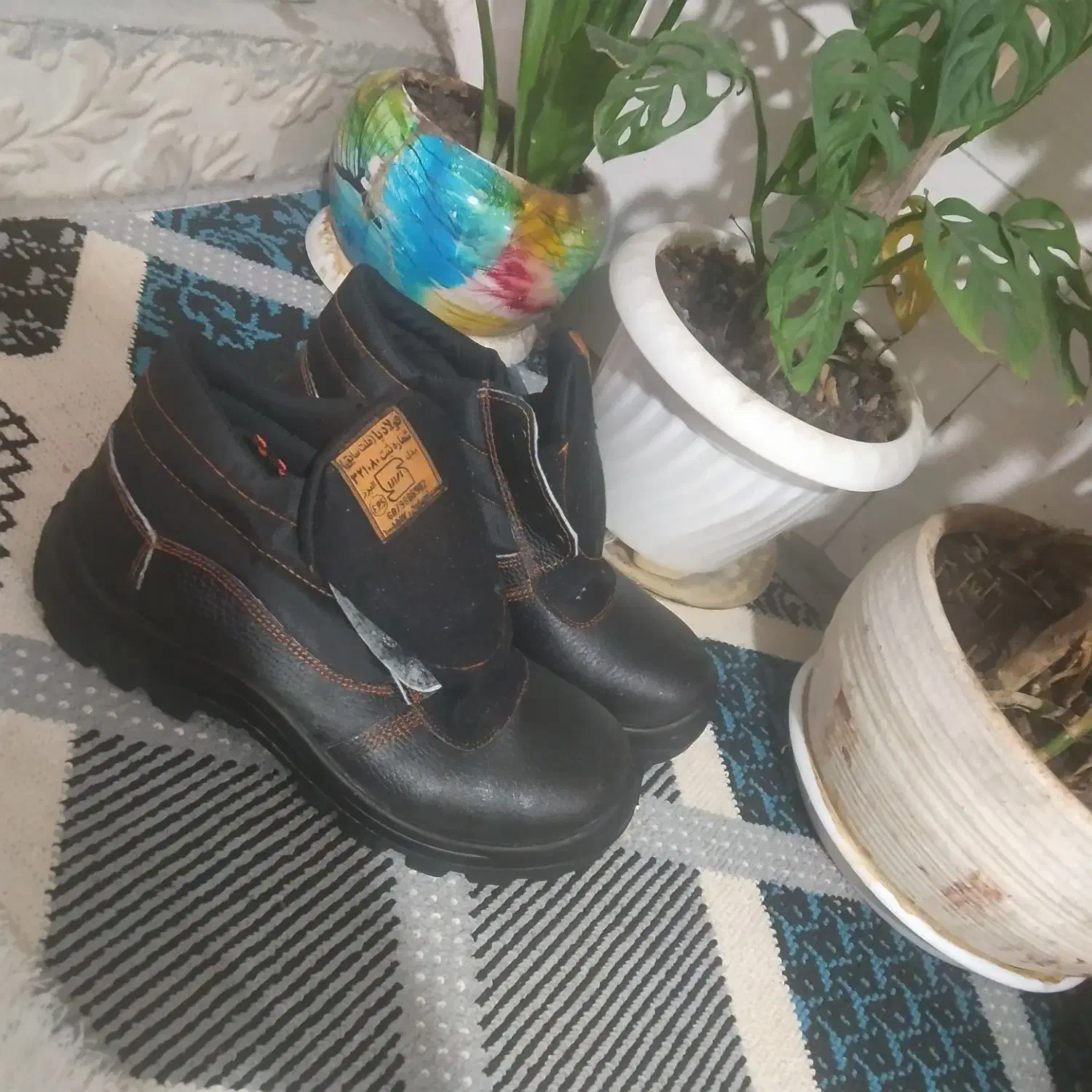 کفش ایمنی|کیف، کفش، کمربند|دورود, |دیوار