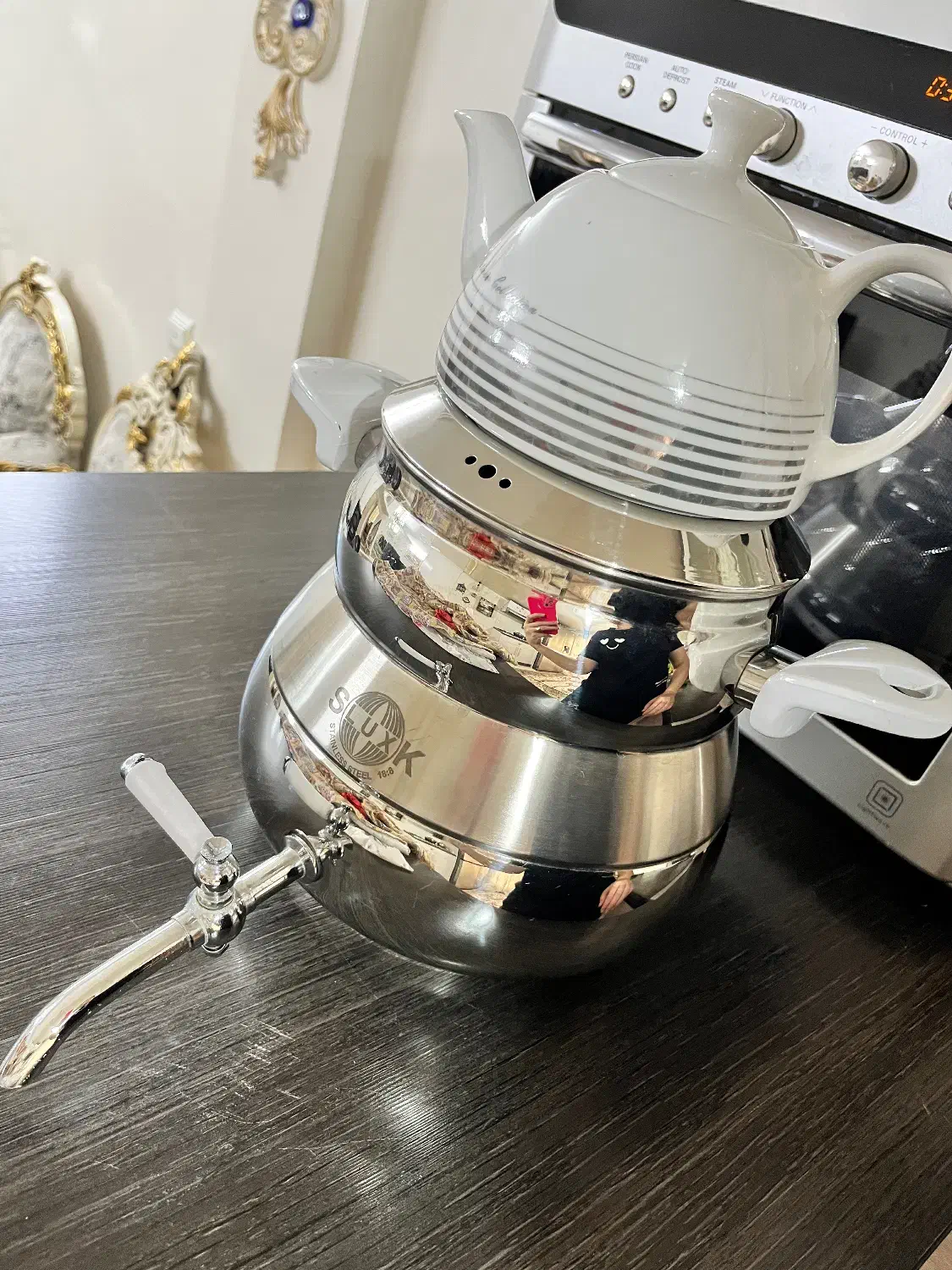 کتری قوری اس لوکس ۶لیتری در حدنو نو|قوری، کتری، قهوهساز دستی|تهران, هاشمآباد|دیوار