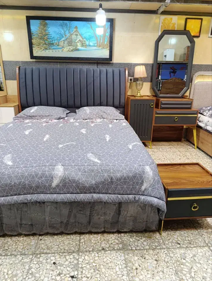 سرویس خواب دونفره راحت وآرام|تخت و سرویس خواب|کرمان, |دیوار