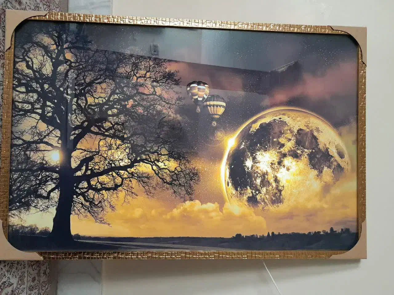 دو عدد تابلو|تابلو، نقاشی، عکس|اندیشه, اندیشه فاز ۳|دیوار