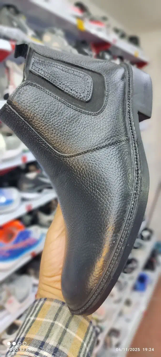 نیم بوت تمام چرم طبیعی|کیف، کفش، کمربند|شهرکرد, |دیوار